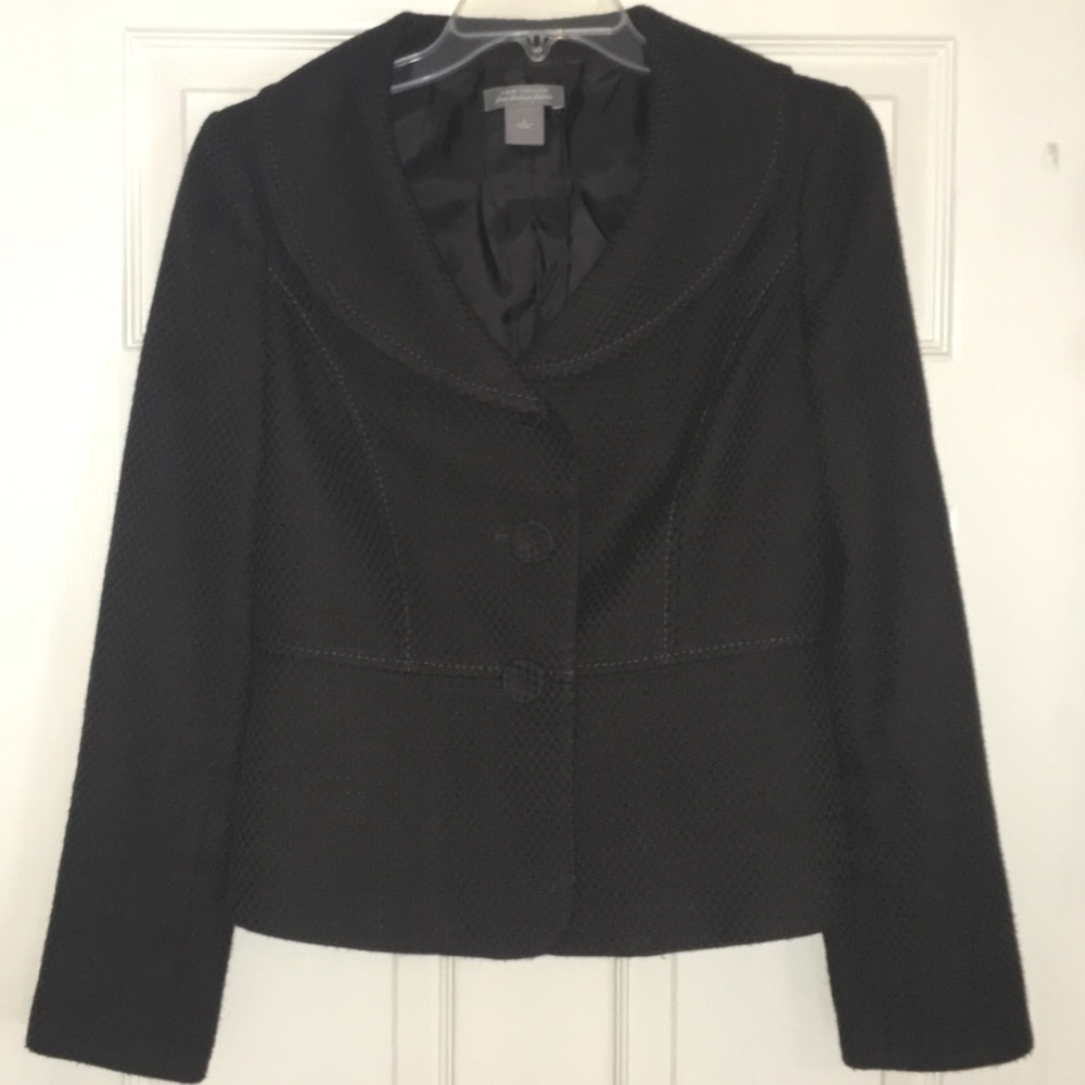 ANN TAYLOR ⚫️ Textured Suit Blazer